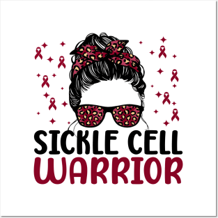 Sickle Cell Warrior Sickle Cell Awareness Posters and Art